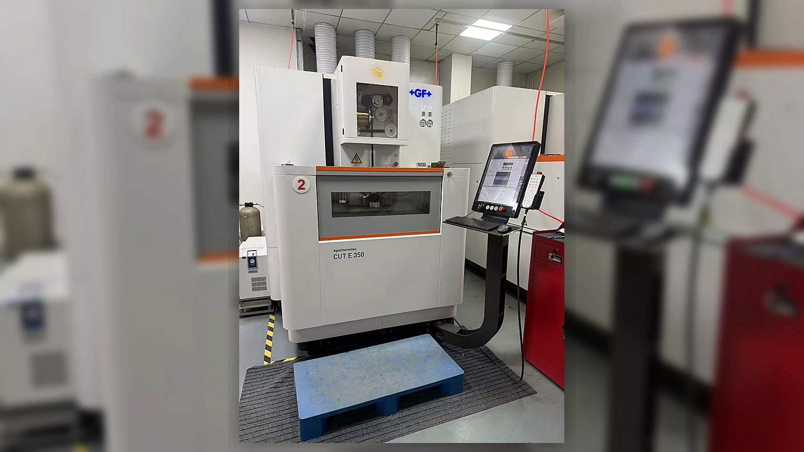 Charmilles slow wire-cut EDM machine