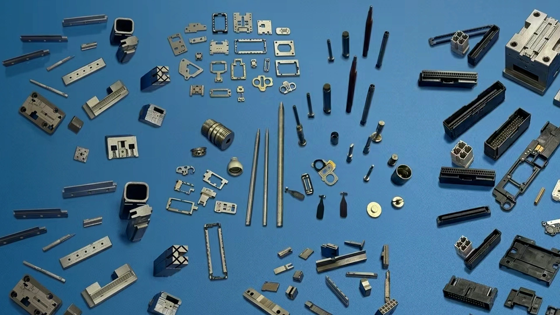 Representative CNC machined product categories